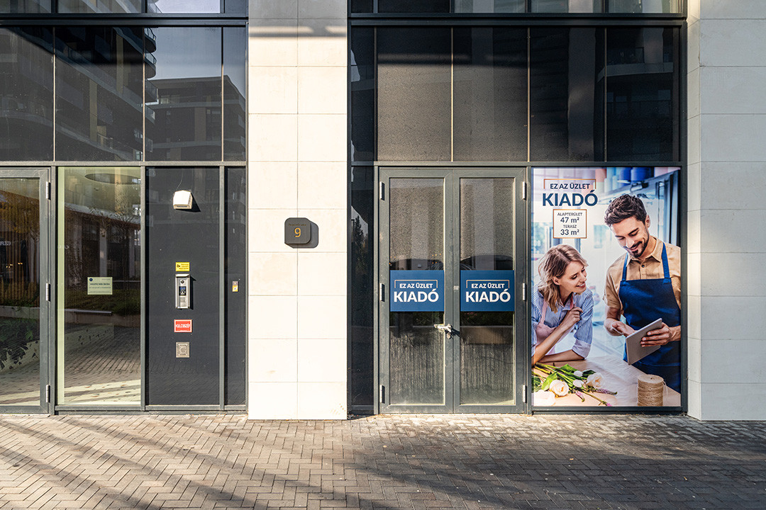 Waterfront City üzlethelyiség